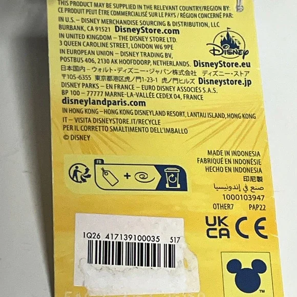 Disney Store Lilo & Stitch Articulated Figure 6 Inch Experiment 626 Blue Toy NWT - Picture 8 of 9